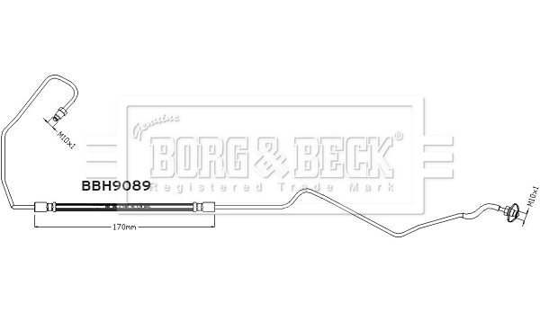 Brake Hose (BBH9089)