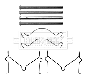 Accessory Kit, disc brake pad (BBK1486)