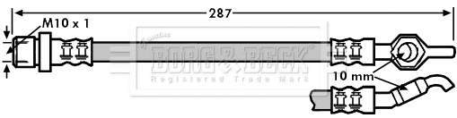Brake Hose (BBH7249)