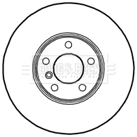 Brake Disc (BBD4725)
