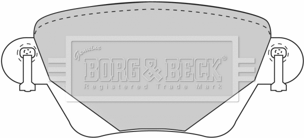 Brake Pad Set, disc brake (BBP1707)
