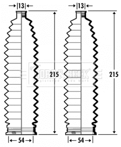 Bellow Kit, steering (BSG3352)