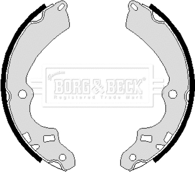 Brake Shoe Set (BBS6091)