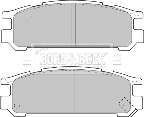 Brake Pad Set, disc brake (BBP1508)