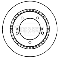 Brake Disc (BBD4688)