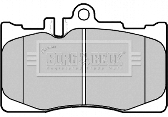 Brake Pad Set, disc brake (BBP2230)