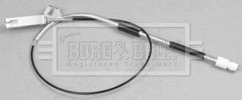 Cable Pull, parking brake (BKB2937)
