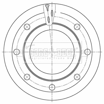 Brake Disc (BBD32662)