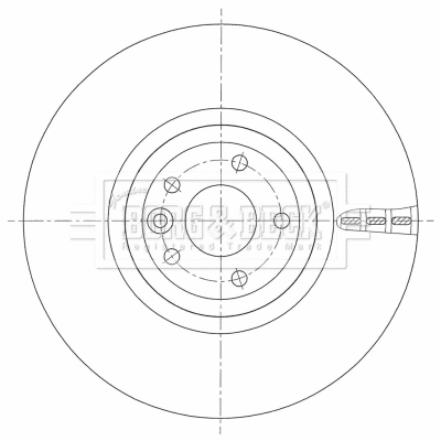 Brake Disc (BBD6103S)