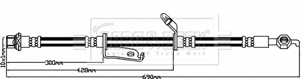 Brake Hose (BBH7946)