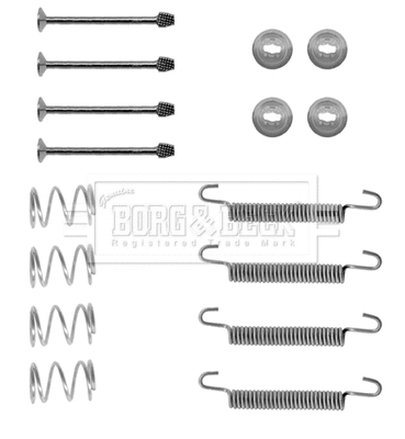 Accessory Kit, parking brake shoes (BBK6137)