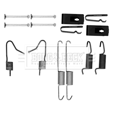 Accessory Kit, parking brake shoes (BBK6167)