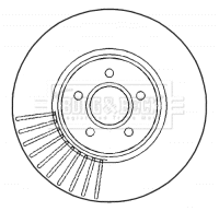 Brake Disc (BBD5925S)