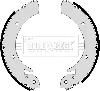 Brake Shoe Set (BBS6214)