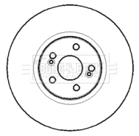 Brake Disc (BBD5764S)