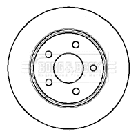 Brake Disc (BBD4123)