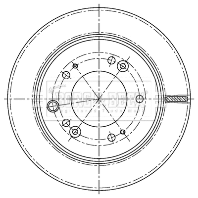 Brake Disc (BBD5198)