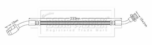 Brake Hose (BBH6313)