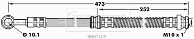 Brake Hose (BBH7109)
