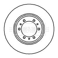 Brake Disc (BBD4086)