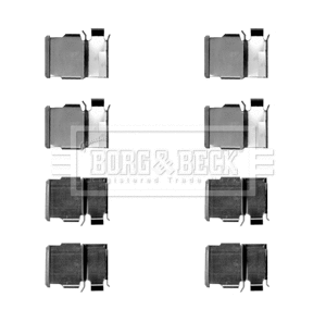 Accessory Kit, disc brake pad (BBK1497)