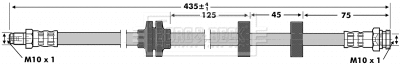 Brake Hose (BBH6955)