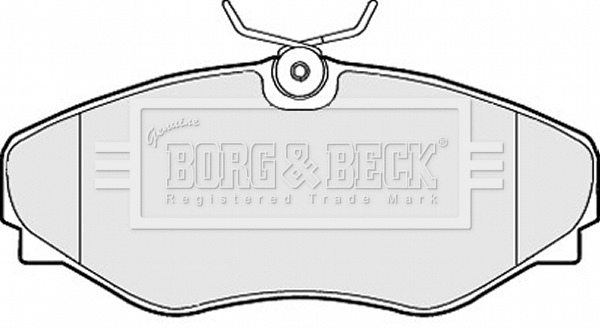 Brake Pad Set, disc brake (BBP2150)