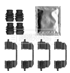 Accessory Kit, disc brake pad (BBK1524)
