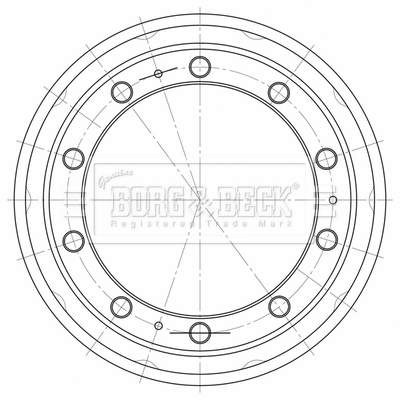 Brake Drum (BBR32528)