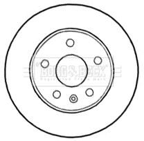Brake Disc (BBD4641)