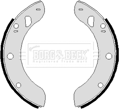 Brake Shoe Set (BBS6052)