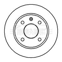Brake Disc (BBD4886)