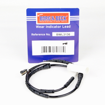 Warning Contact, brake pad wear