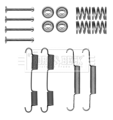Accessory Kit, parking brake shoes (BBK6322)