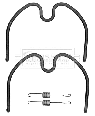 Accessory Kit, brake shoes (BBK6193)