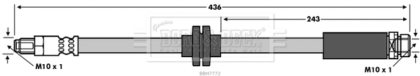 Brake Hose (BBH7772)