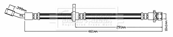 Brake Hose (BBH8792)