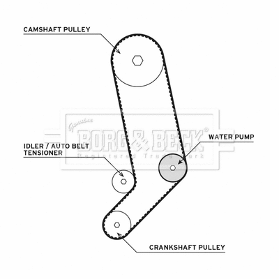 Water Pump & Timing Belt Kit (BTW1025)