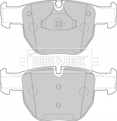 Brake Pad Set, disc brake (BBP1853)