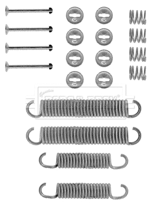 Accessory Kit, parking brake shoes (BBK6046)