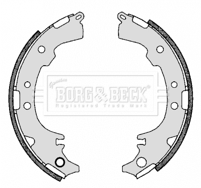 Brake Shoe Set (BBS6295)