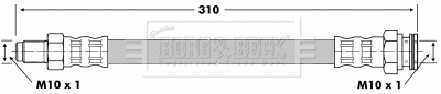 Brake Hose (BBH6958)