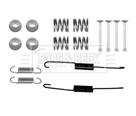 Accessory Kit, brake shoes (BBK6226)
