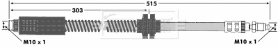 Brake Hose (BBH6766)