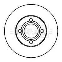 Brake Disc (BBD4142)