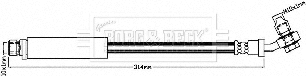 Brake Hose (BBH8285)