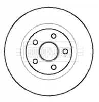 Brake Disc (BBD5711S)