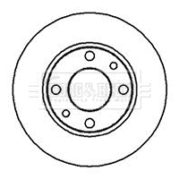 Brake Disc (BBD4585)