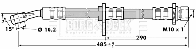 Brake Hose (BBH7018)