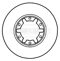 Brake Disc (BBD5907S)
